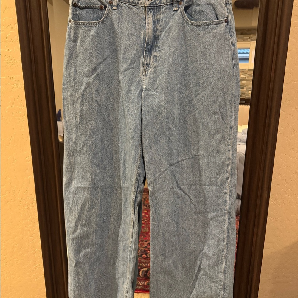 Abercrombie & Fitch light Blue Flare Jeans